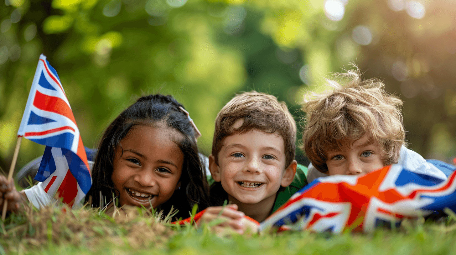 Enfants dans un environnement bilingue